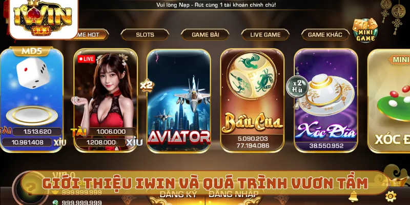 Giới thiệu iWin và quá trình vươn tầm